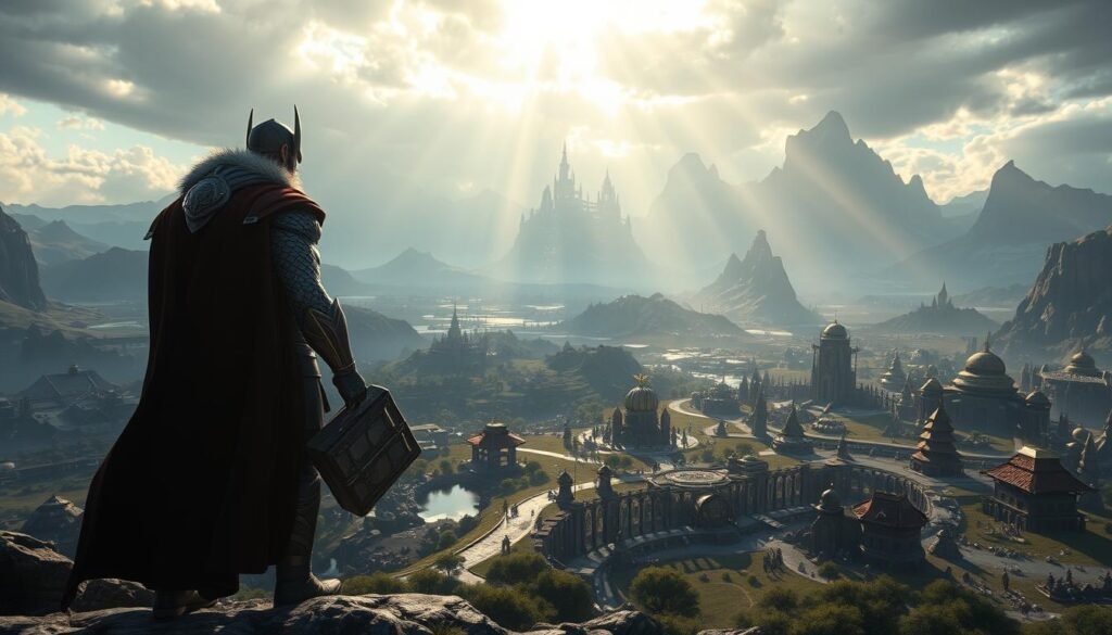 測試版雷神的遊戲背景與概念