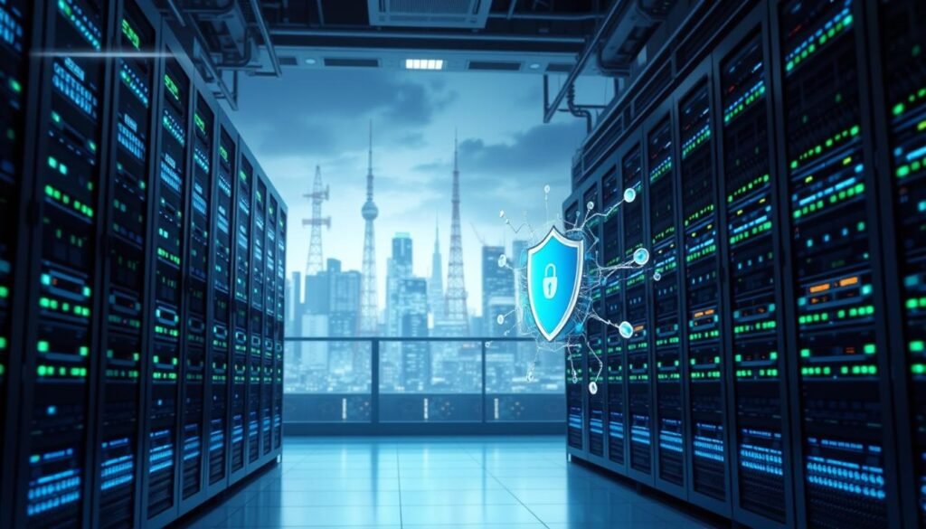 5G寬頻安全性示意圖