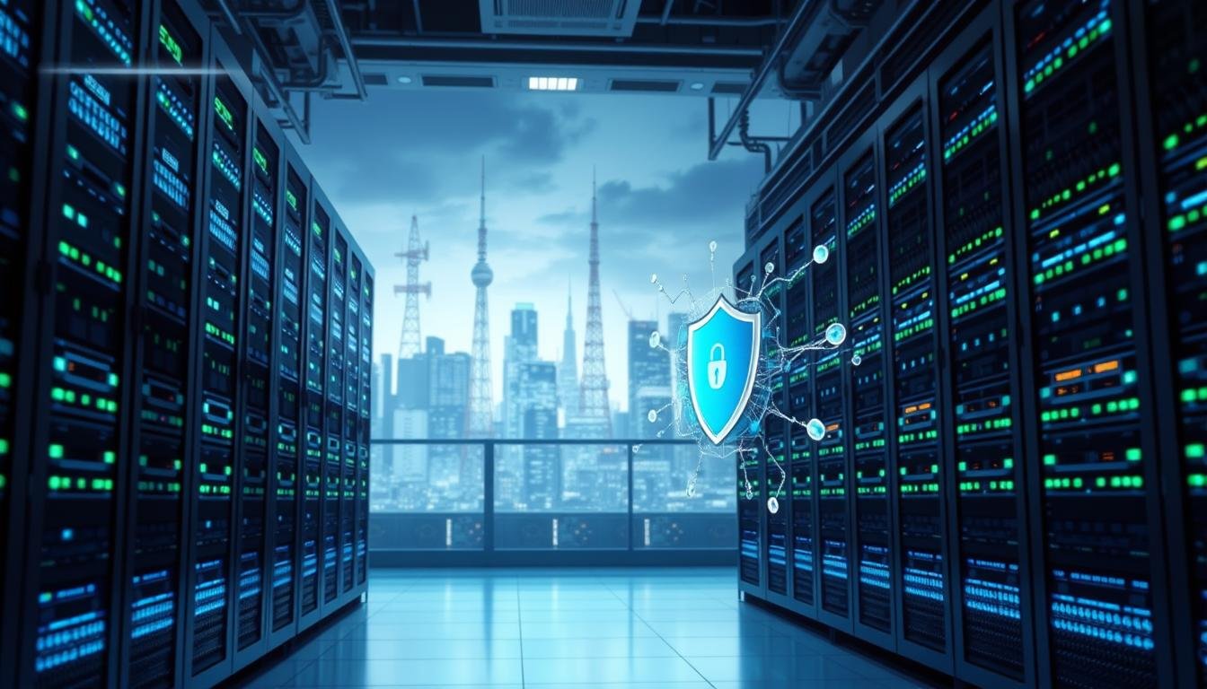 5G寬頻安全性示意圖